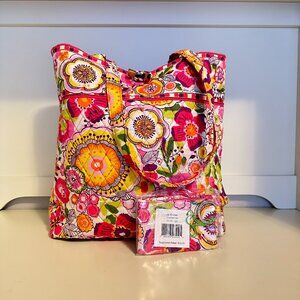 Vera Bradley NWOT Tote & NWT ID Wallet in Clementine